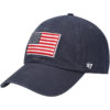 New York Yankees 47 Brand USA Flag Vintage Navy Clean Up Adjustable Hat - Image 4