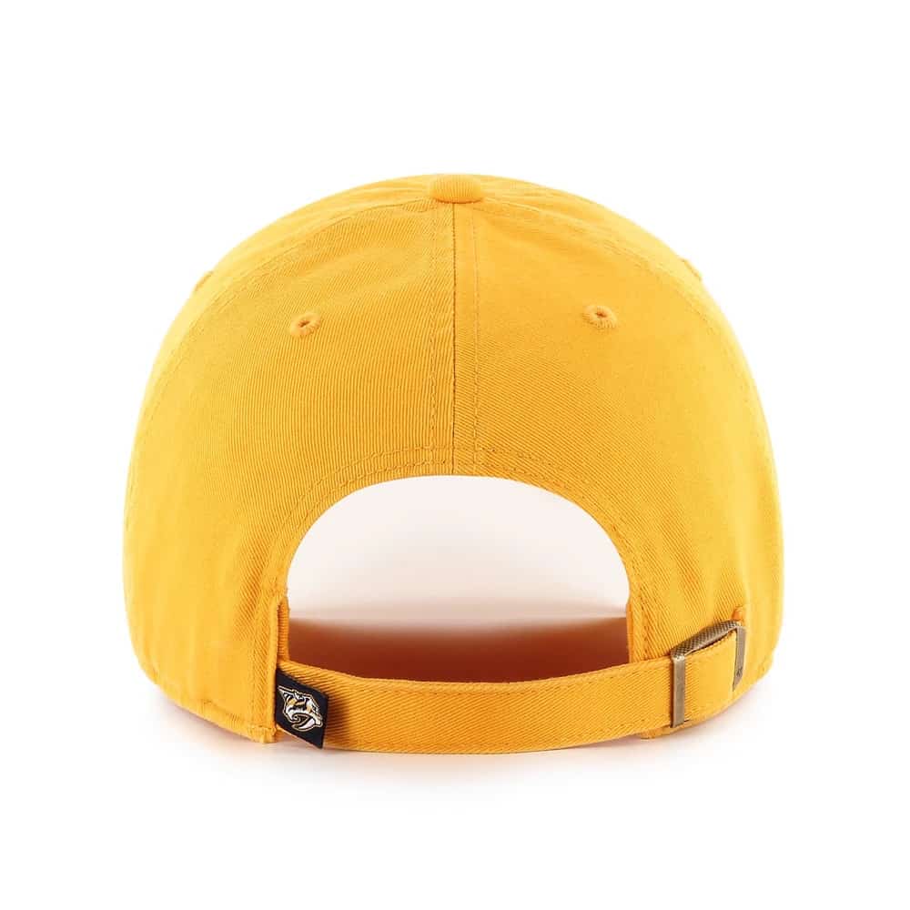 Nashville Predators 47 Brand Yellow Gold Cross Sticks Adjustable Hat - Image 2