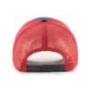 Cleveland Indians 47 Brand Trawler Navy Red Clean Up Mesh Snapback Hat - Image 2