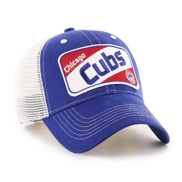 Chicago Cubs KIDS 47 Brand Blue Woodlawn MVP Adjustable Hat - Image 3