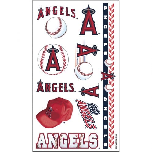 Los Angeles Angels Temporary Tattoos