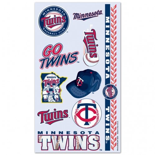 Minnesota Twins Temporary Tattoos