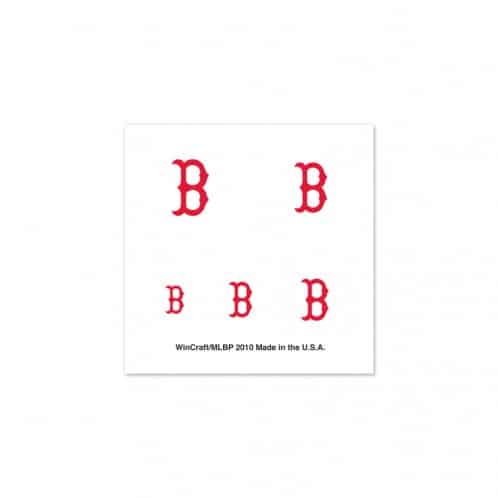 Boston Red Sox Fingernail Tattoos