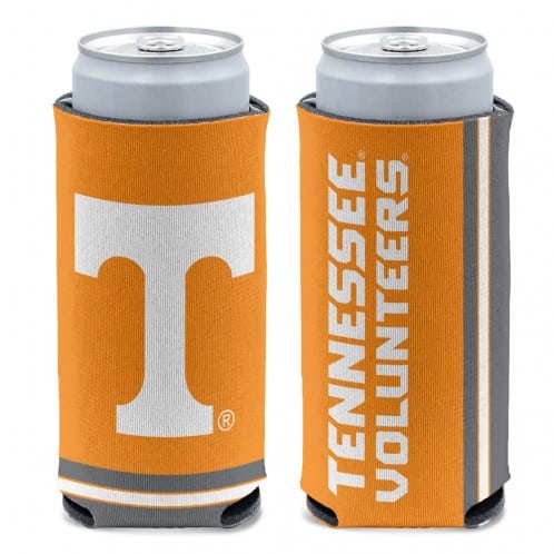 Tennessee Volunteers 12 oz Orange Slim Can Koozie Holder