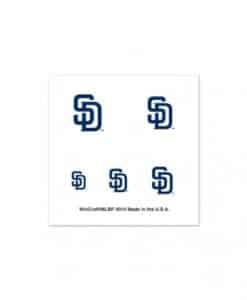 San Diego Padres Fingernail Tattoos
