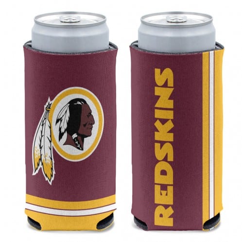 Washington Redskins 12 oz Maroon Slim Can Koozie Holder