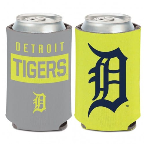 Detroit Tigers 12 oz Neon Can Koozie Holder