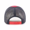 Los Angeles Angels 47 Brand Trawler Red Navy Clean Up Snapback Hat - Image 2