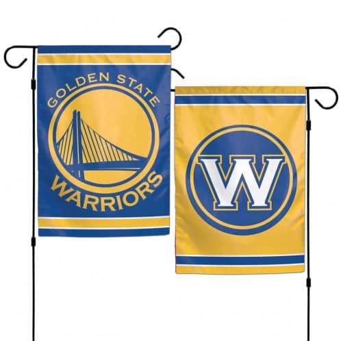Golden State Warriors 12.5"x18" 2 Sided Garden Flag