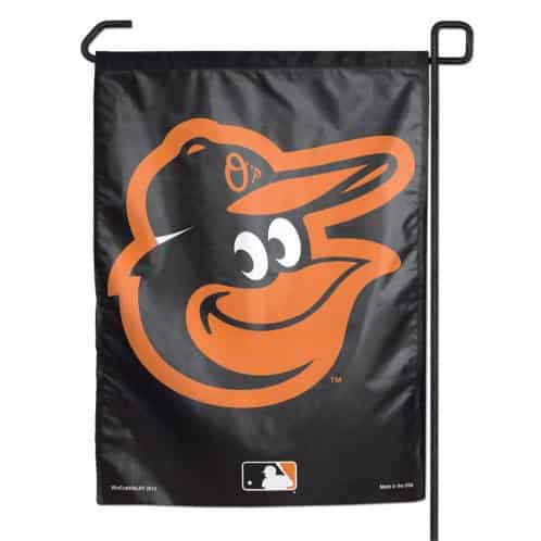 Baltimore Orioles Black 11"x15" Garden Flag