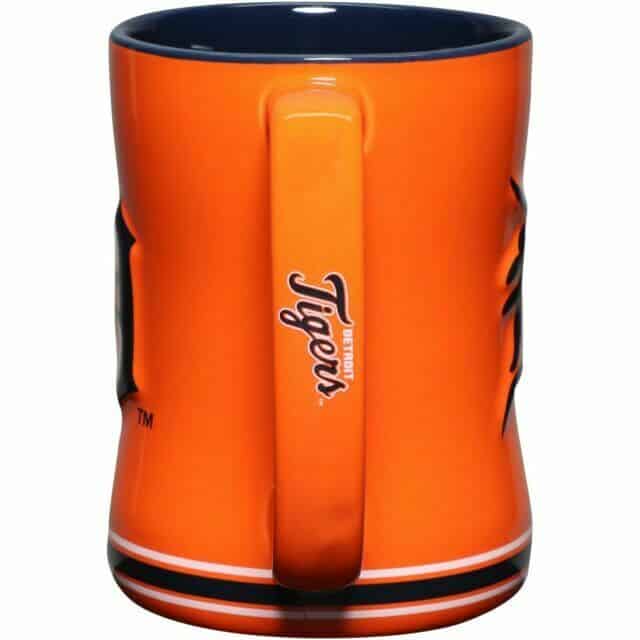 Detroit Tigers Orange 14oz Sculpted Coffee Mug - Image 2