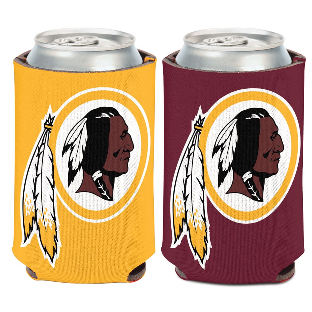 Washington Redskins 12 oz Maroon Gold Logo Can Koozie Holder