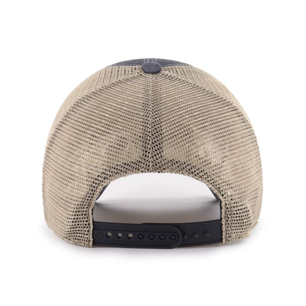 New York Yankees 47 Brand Vintage Navy MVP Mesh Adjustable Hat - Image 2