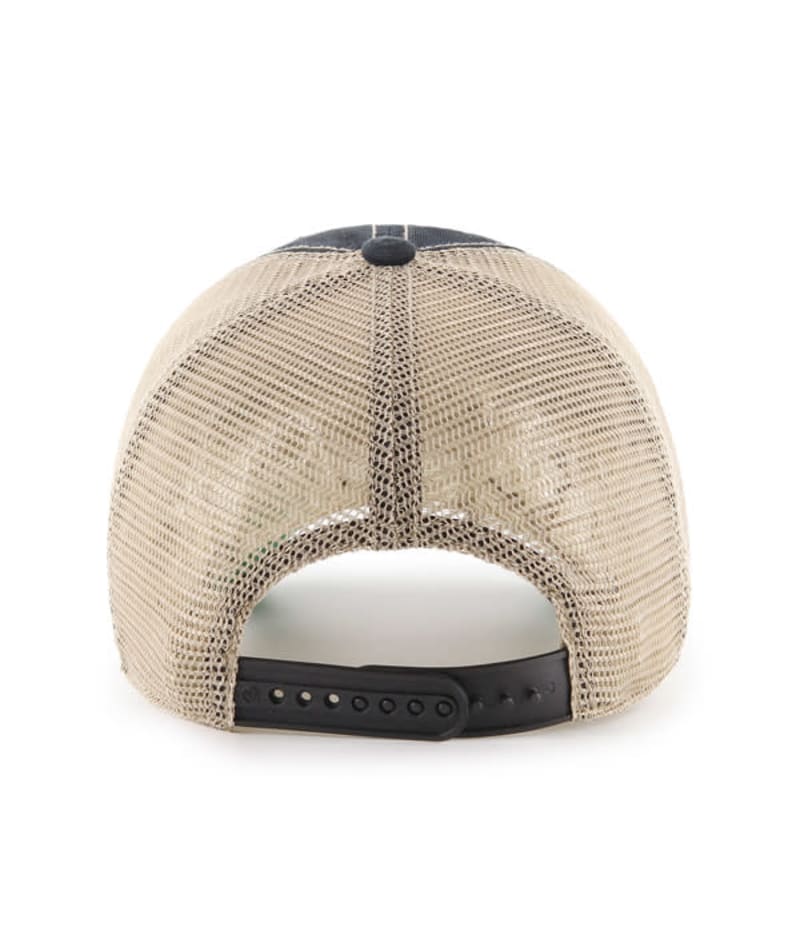 Wichita State Shockers 47 Brand Trawler Black Clean Up Mesh Snapback Hat - Image 2
