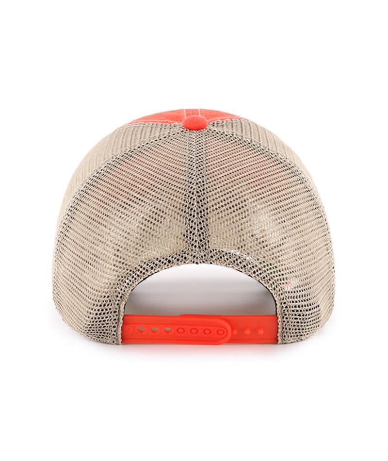 Sam Houston State Bearkats 47 Brand Trawler Orange Clean Up Mesh Snapback Hat - Image 2