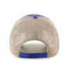 South Dakota State Jackrabbits 47 Brand Trawler Blue Clean Up Mesh Snapback Hat - Image 2