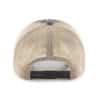 Georgia Bulldogs 47 Brand Trawler Vintage Charcoal Clean Up Khaki Mesh Snapback Hat - Image 2
