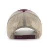 Mississippi State Bulldogs 47 Brand Trawler Dark Maroon Clean Up Mesh Snapback Hat - Image 2