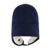 Hartford Whalers 47 Brand Vintage Navy Trapper Knit Winter Hat - Image 3