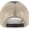 Sacramento Kings 47 Brand Vintage Black Tuscaloosa Clean Up Mesh Snapback Hat - Image 2