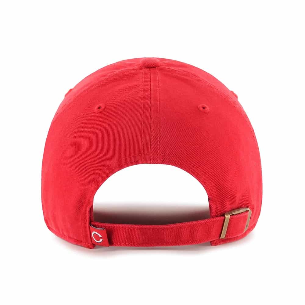 Cincinnati Reds Pride 47 Brand Red Clean Up Adjustable Hat - Image 2