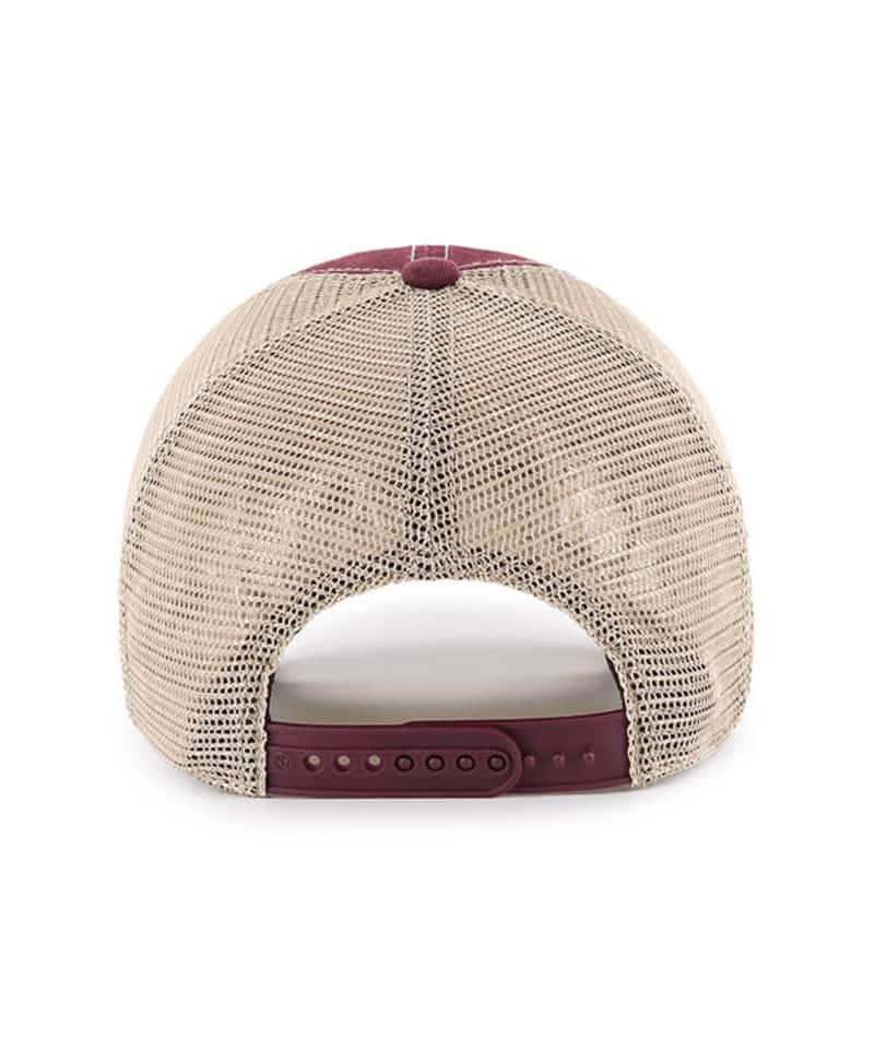 Mississippi State Bulldogs 47 Brand Trawler Maroon Clean Up Mesh Snapback Hat - Image 2