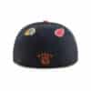 Original Six 47 Brand Black Lineage Stretch Fit Hat - Image 2