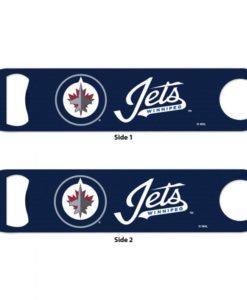 Winnipeg Jets Navy Metal Bottle Opener 2-Sided
