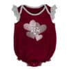 Texas A&M Aggies Baby Girl 2 Pack Onesie Creeper Set - Image 2
