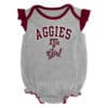 Texas A&M Aggies Baby Girl 2 Pack Onesie Creeper Set - Image 3