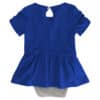Eastern Illinois EIU Panthers Baby Girls Blue MVP Princess 3 Piece Creeper Set - Image 4