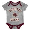 Texas State Bobcats 3 Pack Champ Onesie Creeper Set - Image 4