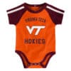 Virginia Tech Hokies Baby Orange 3 Piece Creeper Set - Image 5