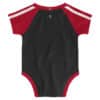 Nebraska Cornhuskers Baby Black Red 3 Piece Creeper Set - Image 4