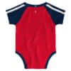Mississippi Ole Miss Rebels Red Navy 3 Piece Creeper Set - Image 3
