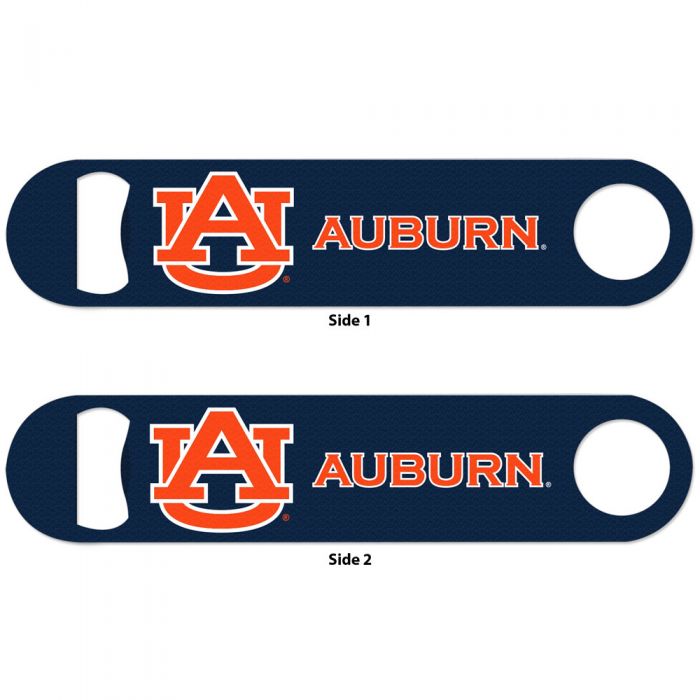 Auburn Tigers Navy Metal Bottle Opener 2-Sided