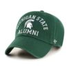 Michigan State Spartans 47 Brand Archway Dark Green Clean Up Adjustable Hat