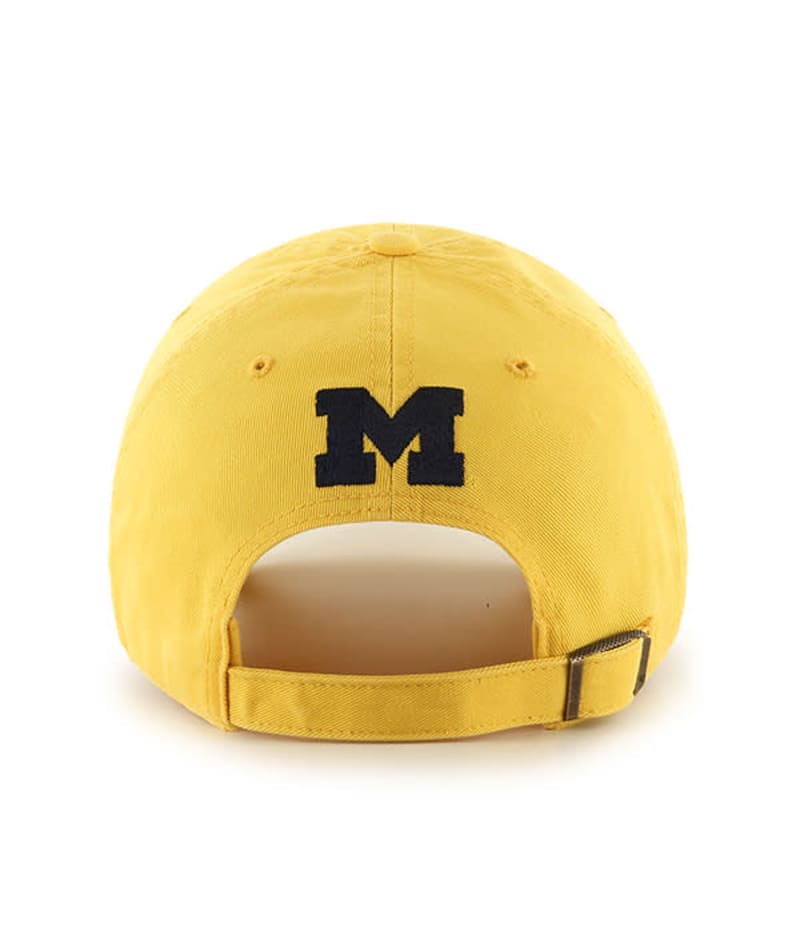 Michigan Wolverines 47 Brand Hail Yellow Clean Up Adjustable Hat - Image 2