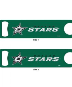 Dallas Stars Green Metal Bottle Opener 2-Sided