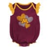Minnesota Golden Gophers Baby Girl 2 Pack Onesie Creeper Set - Image 2