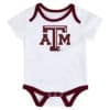 Texas A&M Aggies Baby 3 Pack Future Star Onesie Creeper Set - Image 4
