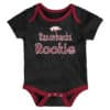 Arkansas Razorbacks Baby 3 Pack Future Star Onesie Creeper Set - Image 3