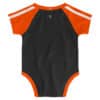 Oklahoma State Cowboys Baby Black Orange 3 Piece Creeper Set - Image 4