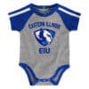 Eastern Illinois EIU Panthers Baby Gray 3 Piece Creeper Set - Image 5