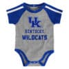 Kentucky Wildcats Baby Gray Blue 3 Piece Creeper Set - Image 5