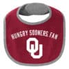 Oklahoma Sooners Baby Gray 3 Piece Creeper Set - Image 2