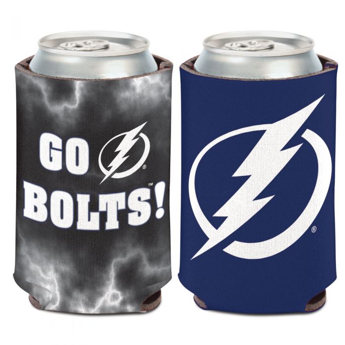 Tampa Bay Lightning 12 oz Blue Slogan Can Cooler Holder