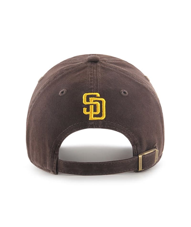 San Diego Padres Women's 47 Brand Brown Lyric Clean Up Adjustable Hat - Image 2