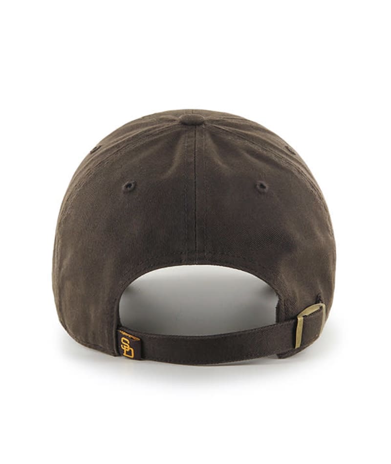 San Diego Padres 47 Brand Cooperstown Brown Clean Up Adjustable Hat - Image 2