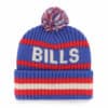 Buffalo Bills 47 Brand Sonic Blue Bering Cuff Knit Hat - Image 2